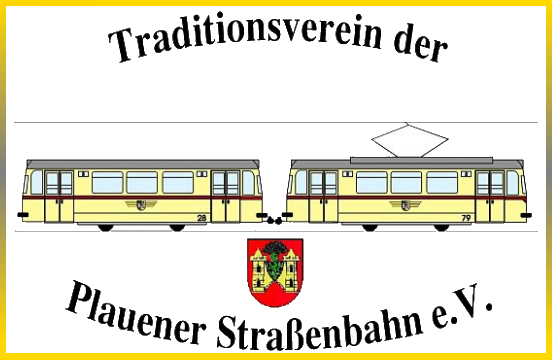 Das Logo des Traditionsverein der Plauener Straßenbahn e.V.
